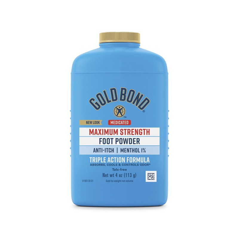 Gold Bond Medicated Maximum Strength Foot Powder bottle