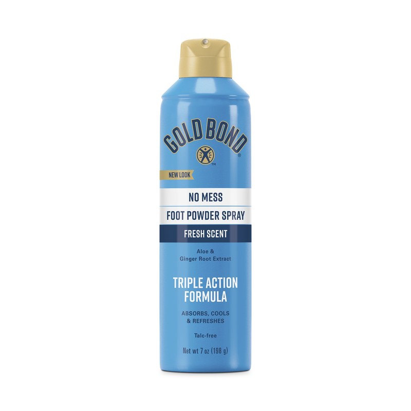 Gold Bond No Mess Foot Powder Spray can