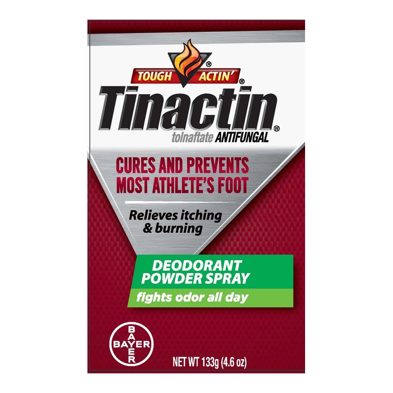 Tinactin Deodorant Powder Spray can